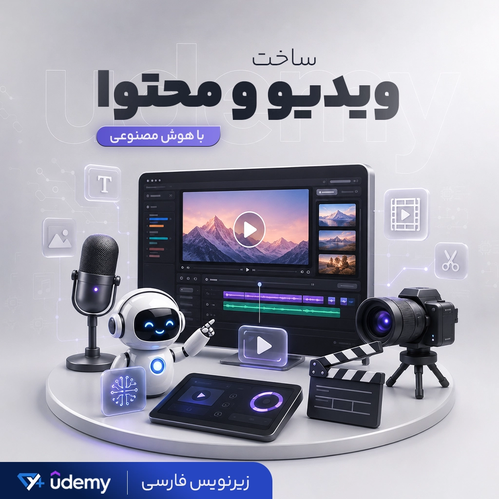 آموزش ساخت و تولید محتوا ویدیویی با هوش مصنوعی