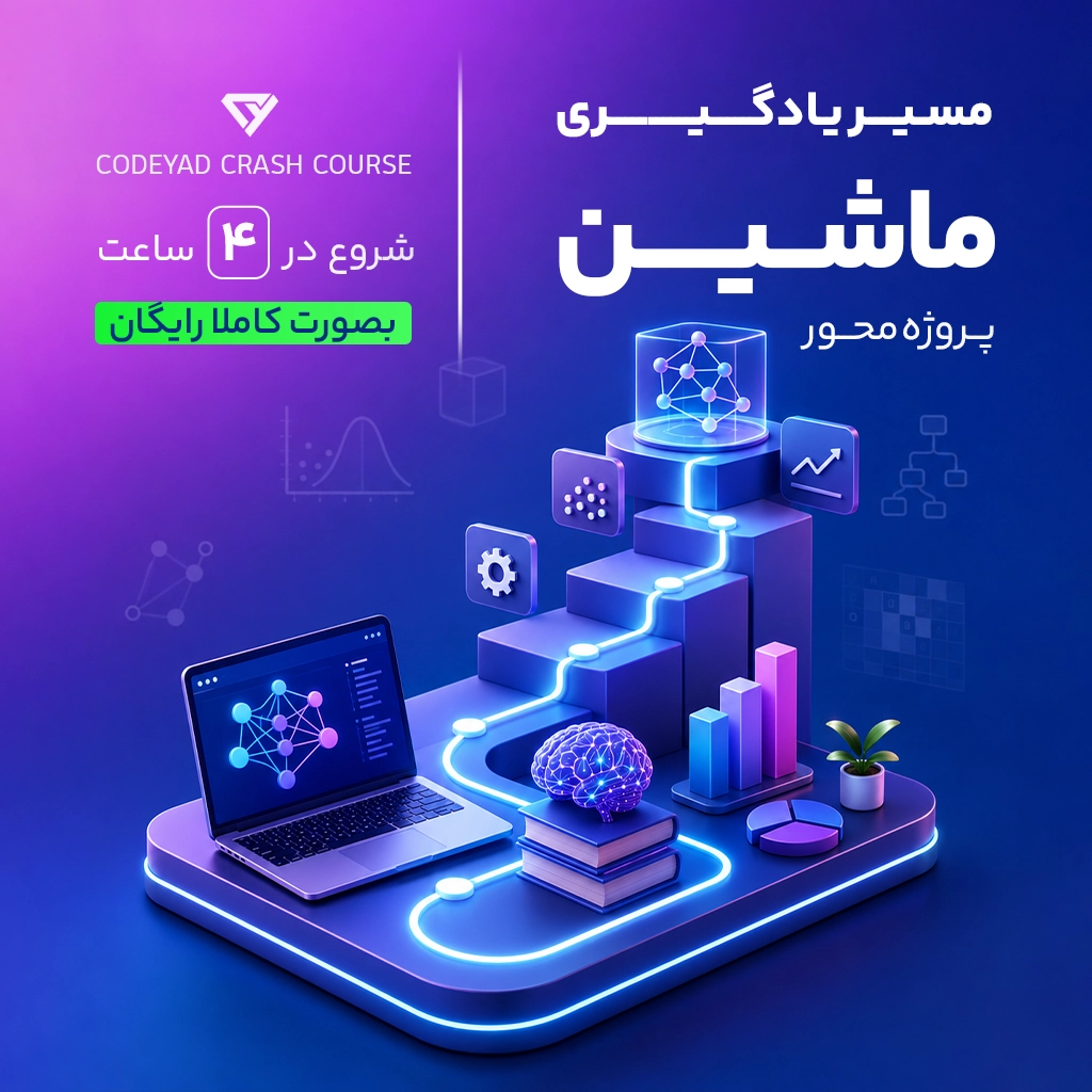 شروع مسیر مهندسی یادگیری ماشین به همراه پروژه عملی در 4 ساعت