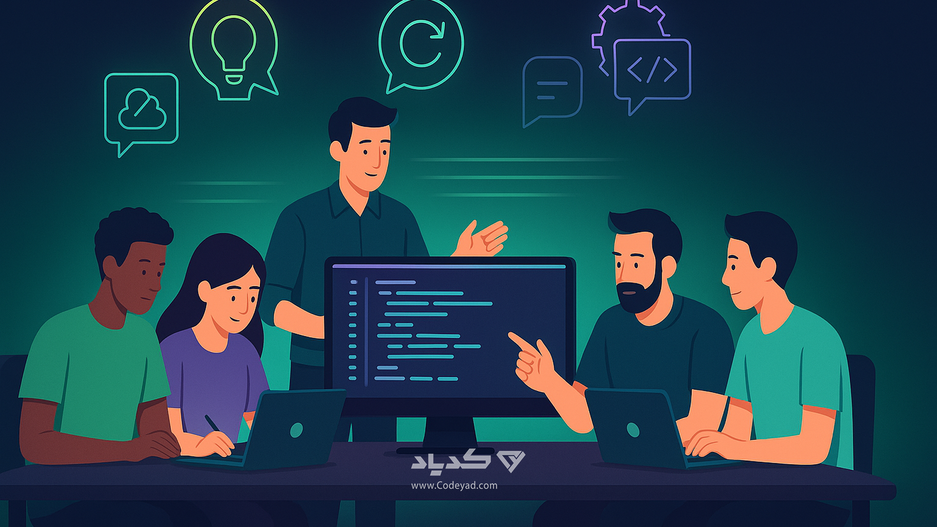 همکاری و تعادل بین تجربه و انرژی تازه