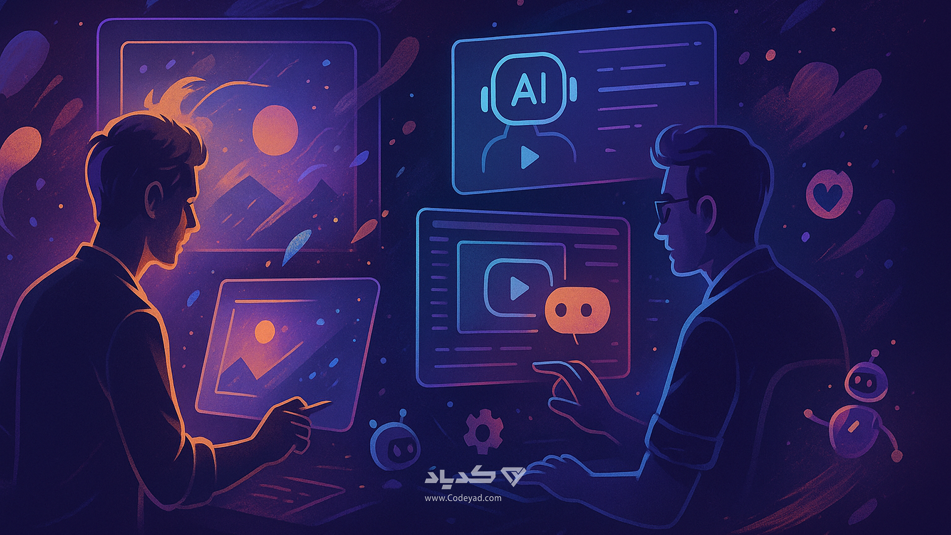 تولید تصویر و ویدیو با AI